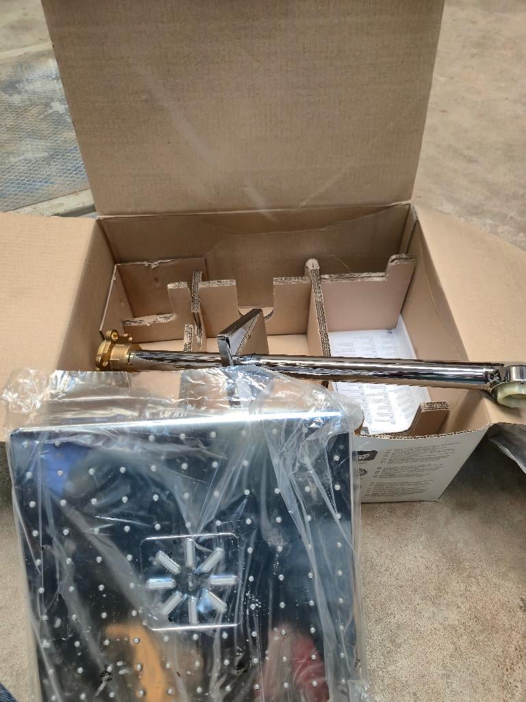 douch kop, Ophalen, Nieuw, Chroom, Douche