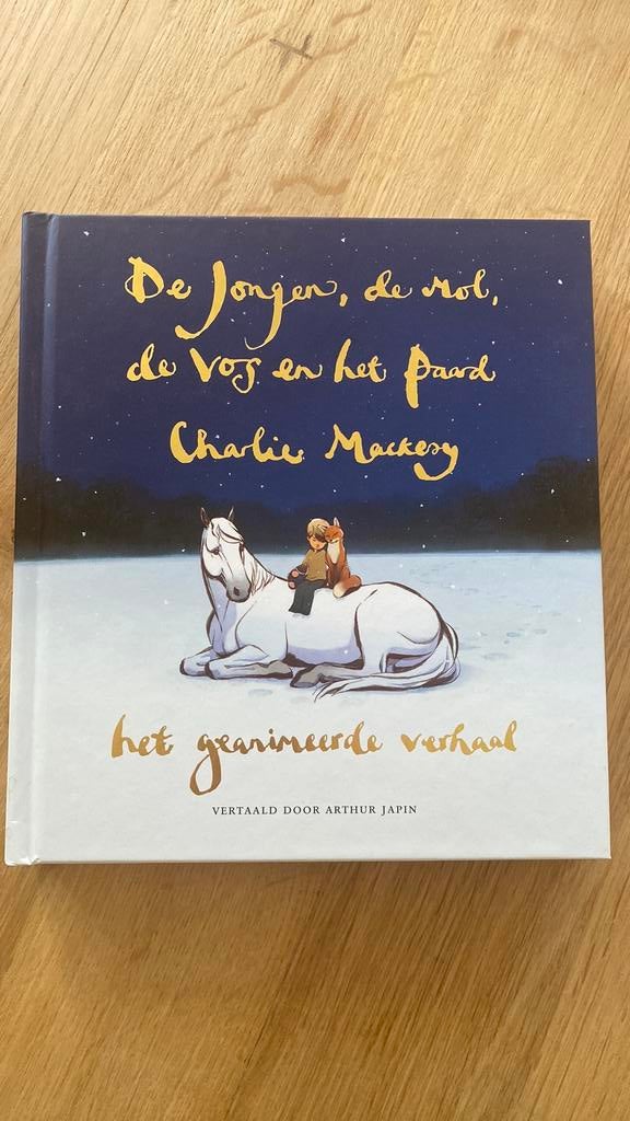 De jongen, de mol, de vos en het paard - het geanimeerde ver, Ophalen of Verzenden, Zo goed als nieuw, Charlie Mackesy