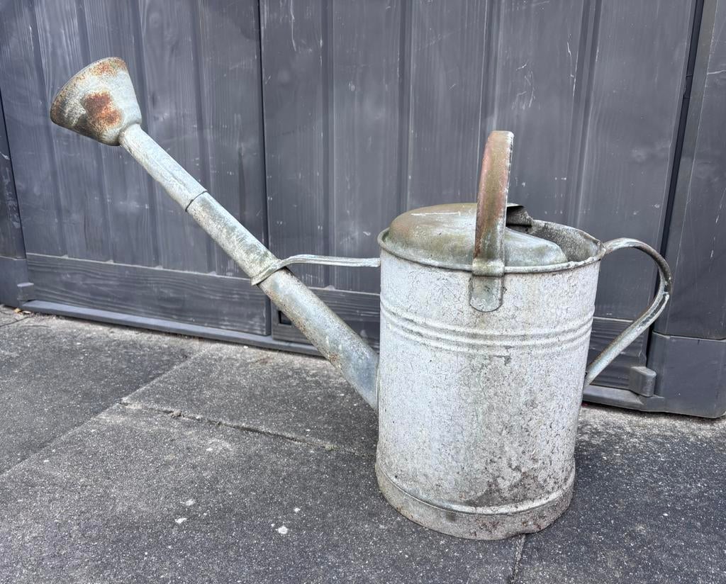 Zinken gieter, Ophalen