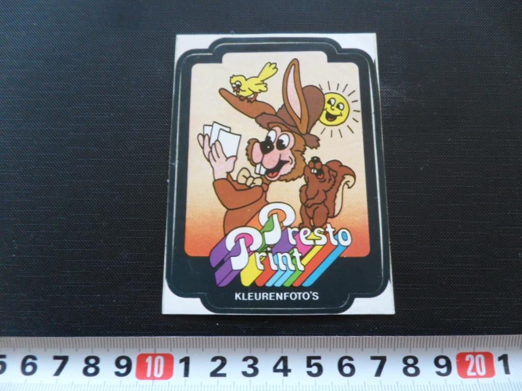 sticker presto print kleurenfoto's strip *, Ophalen, Zo goed als nieuw