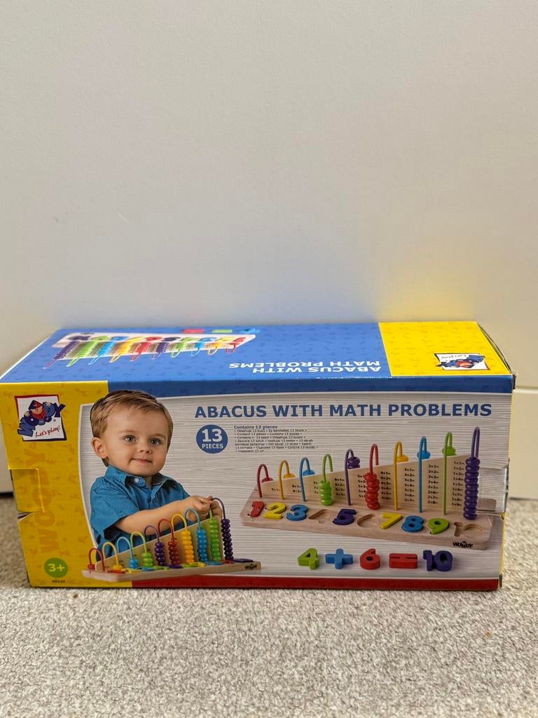 Nieuw Abacus withmath prodlems 3+, Ophalen of Verzenden, Nieuw