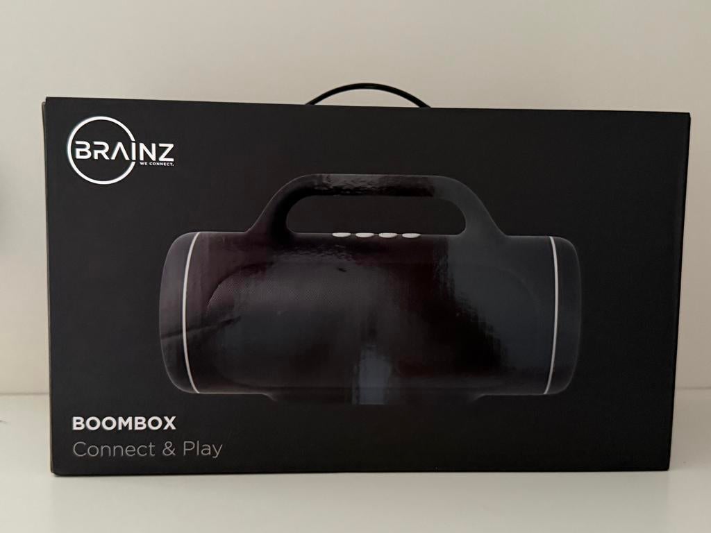 Brainz Boombox Bluetooth Speaker - Connect & Play, Overige merken, Overige typen, Nieuw, Ophalen of Verzenden