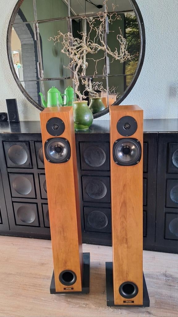 Audio Physic spark, Ophalen of Verzenden, 120 watt of meer, Front, Rear of Stereo speakers, Overige merken