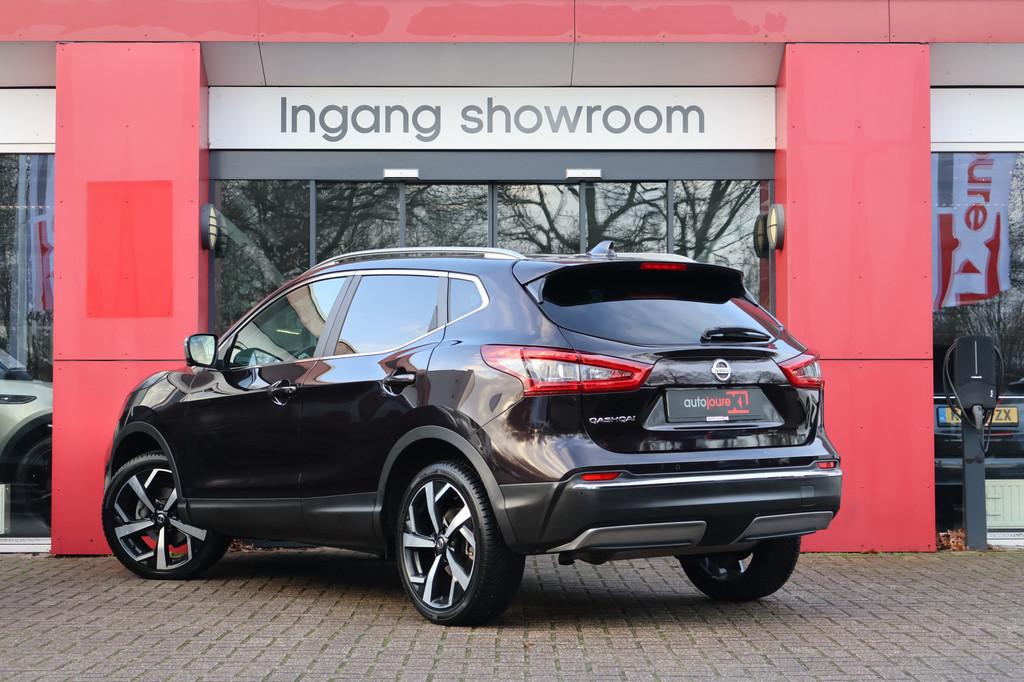 Nissan QASHQAI 1.2 Tekna + | Origineel NL | Facelift | Leder, Auto's, Voorwielaandrijving, Gebruikt, 116 pk, Lichtsensor