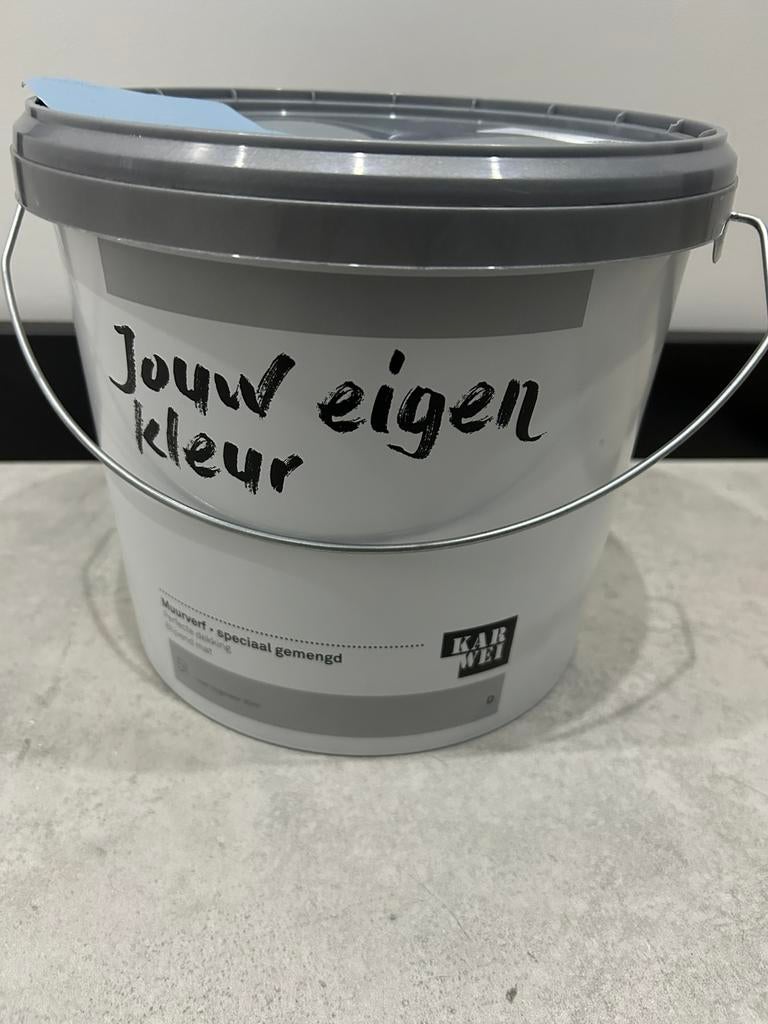 Muurverf-nieuw, Ophalen, Nieuw, Verf, 5 tot 10 liter
