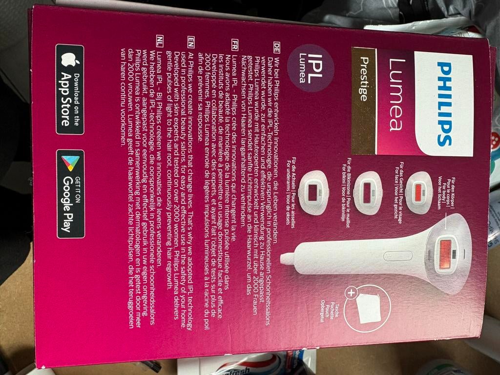 Philips Lumea Prestige IPL ontharing - Nieuw in doos, Ophalen of Verzenden, Nieuw, Scheren en Epileren