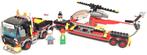 lego city 60183 vrachtwagen met helikopter, Ophalen of Verzenden, Zo goed als nieuw, Complete set, Lego
