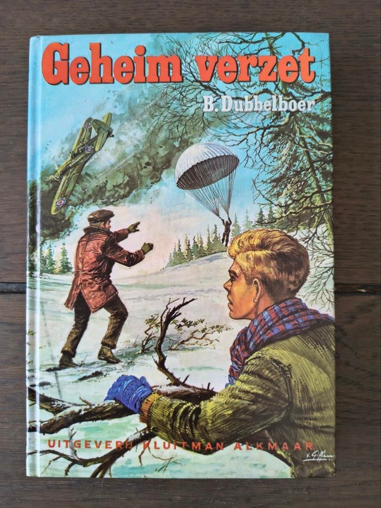 Geheim Verzet - B. Dubbelboer (Vintage Jeugdboek), Ophalen of Verzenden, Gelezen, B. Dubbelboer, Fictie algemeen