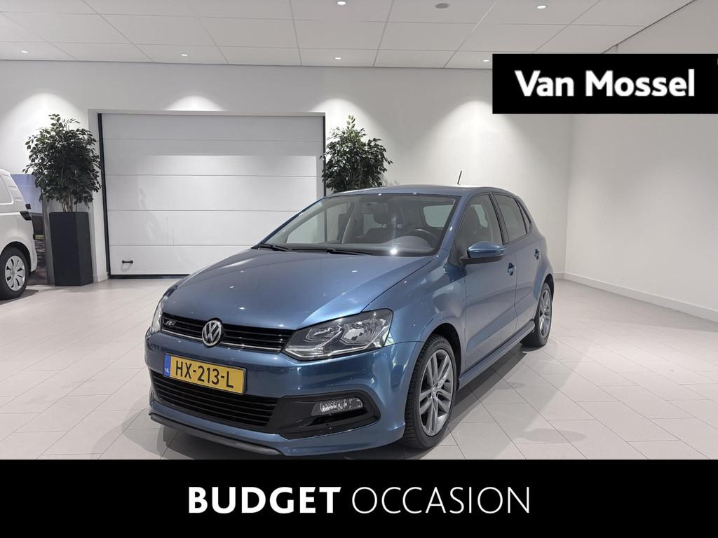 Volkswagen Polo 1.2 TSI Edition R Airco | Bluetooth | Extra, Auto's, Volkswagen, 12 maanden, Stof, 4 cilinders, Blauw