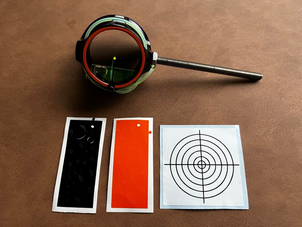 Mybo Ten Zone Compound Scope met 8x lens, Sport en Fitness, Handboogschieten, Ophalen of Verzenden, Gebruikt, Compoundboog