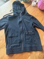 Donkerblauw travelstof Zoso jasje met rits maat S, Ophalen of Verzenden, Zo goed als nieuw, Maat 36 (S), Blauw