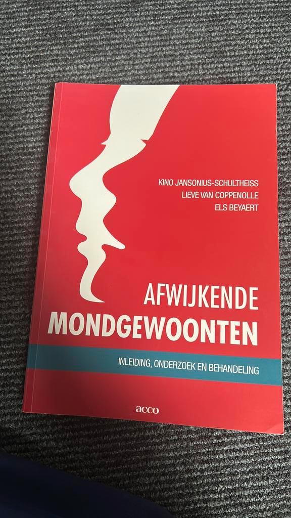K. Jansonius-Schultheiss - Afwijkende mondgewoonten, Boeken, Wetenschap, Zo goed als nieuw, Natuurwetenschap, Ophalen of Verzenden