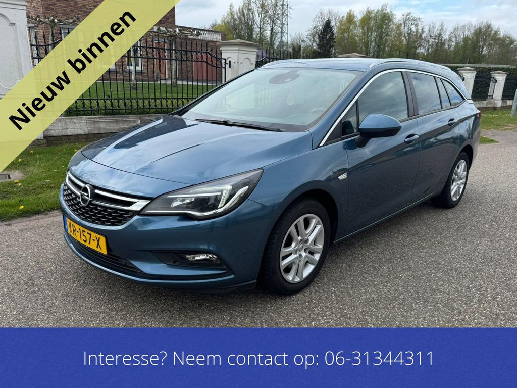 Opel Astra 1.6 Cdti 100KW Sports Tourer 2016 Blauw, Voorwielaandrijving, Euro 5, 136 pk, 680 kg