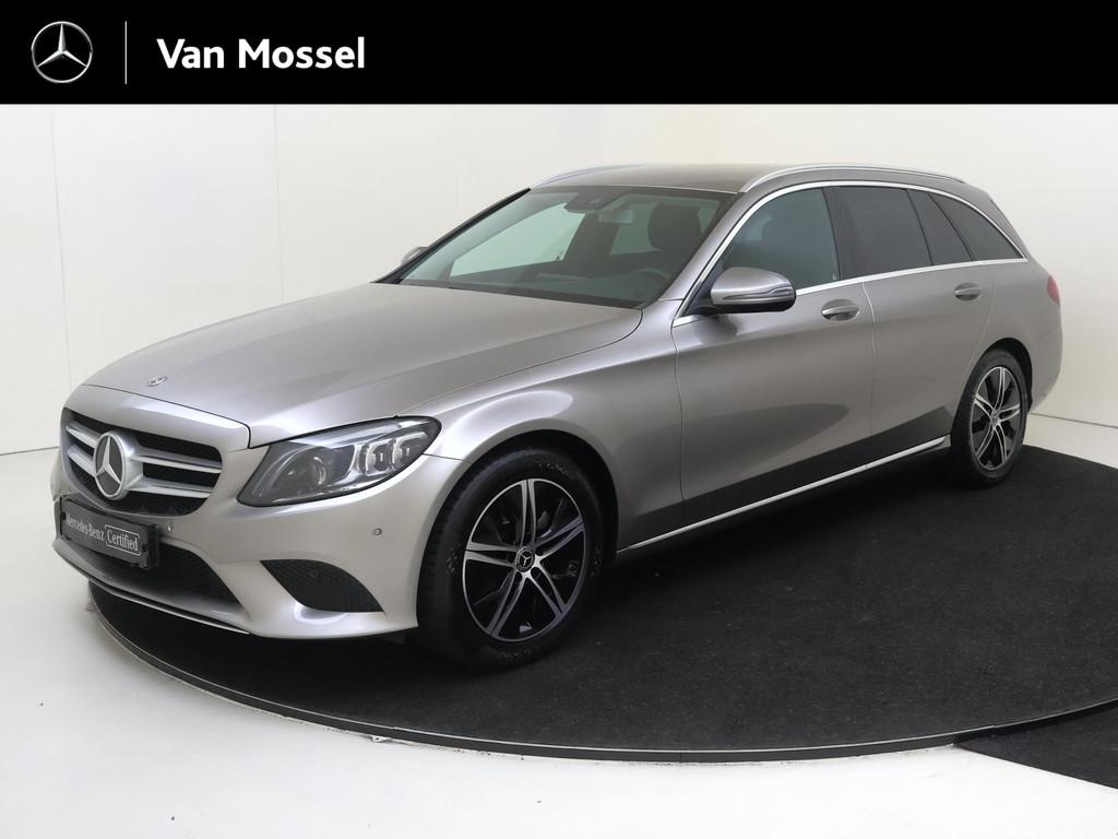 Mercedes-Benz C-klasse Estate 180 Business Solution / Stoelv, Auto's, Mercedes-Benz, Automaat, Leder en Stof, Parkeerassistent