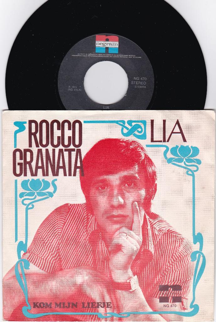 Rocco granata - lia, Cd's en Dvd's, Vinyl | Nederlandstalig, Ophalen of Verzenden, Zo goed als nieuw, Overige formaten, Overige genres