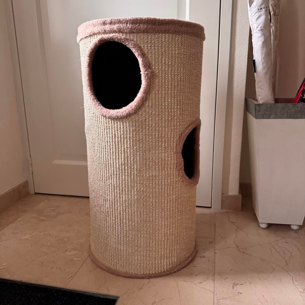 Krabmeubel krabton voor kat poes beige, Dieren en Toebehoren, Krabmeubelen, Ophalen of Verzenden, Nieuw, Krabton