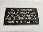 Verborden rijwielen, kinderwagens, Ophalen of Verzenden, Zo goed als nieuw