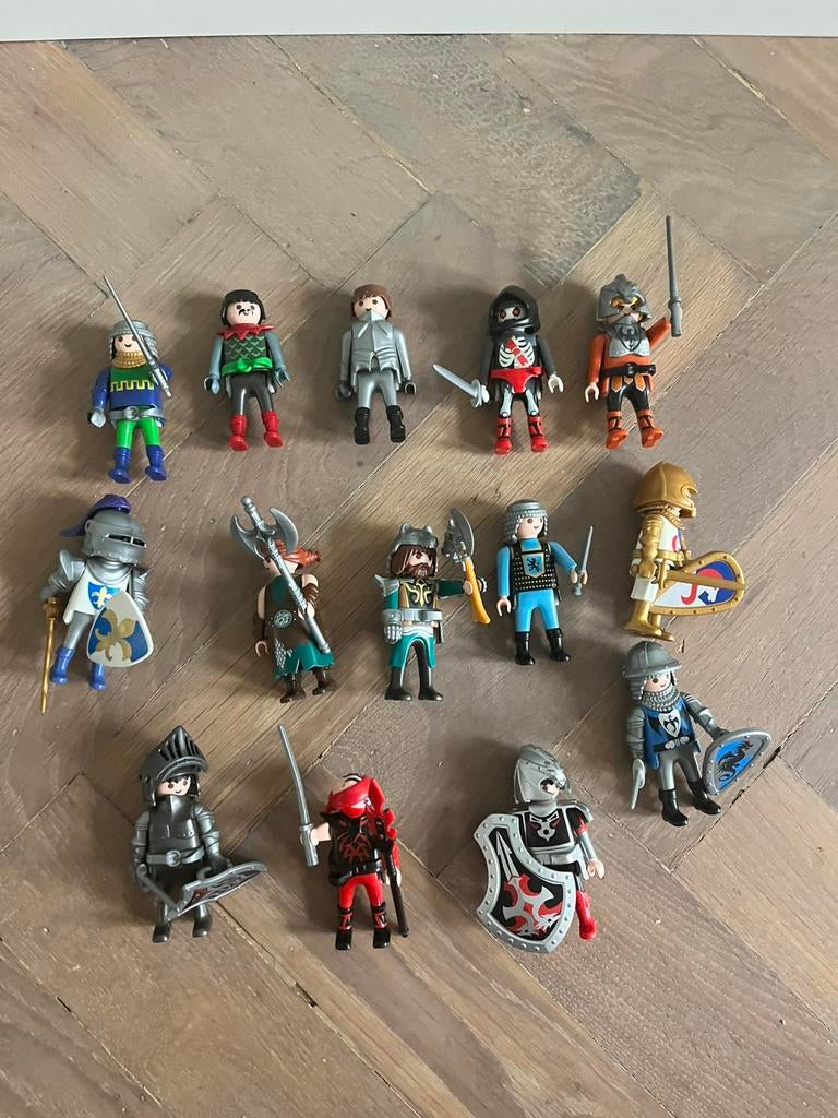 Playmobil knights ridders zwaard ninja paard poppetje Viking, Ophalen of Verzenden, Gebruikt, Los playmobil