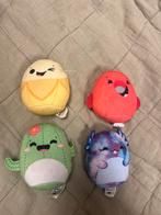 Leuke Squishmallows knuffels - 4 stuks, Kinderen en Baby's, Ophalen of Verzenden, Zo goed als nieuw, Overige typen