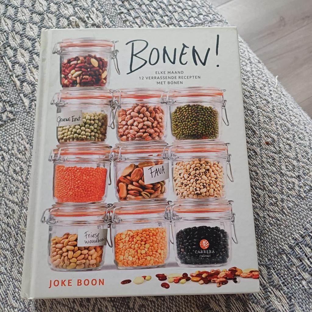 Joke Boon - Bonen!, Boeken, Kookboeken, Zo goed als nieuw, Italië, Ophalen of Verzenden