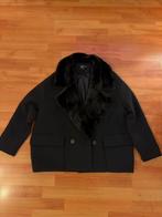 Zara bontjas zwart dames, Ophalen of Verzenden, Nieuw, Maat 46/48 (XL) of groter, Zwart