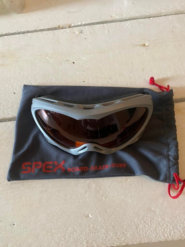 Spex Skibril / Snowboardbril met hoesje, Kleding | Dames, Wintersportkleding, Ophalen of Verzenden, Zo goed als nieuw, Maat 38/40 (M)