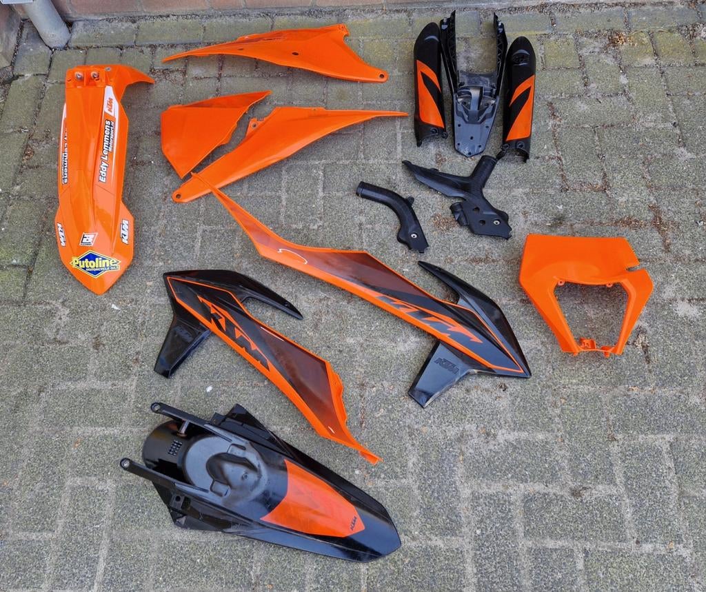 Ktm plasticset exc 2020-2023, Ophalen of Verzenden, Gebruikt