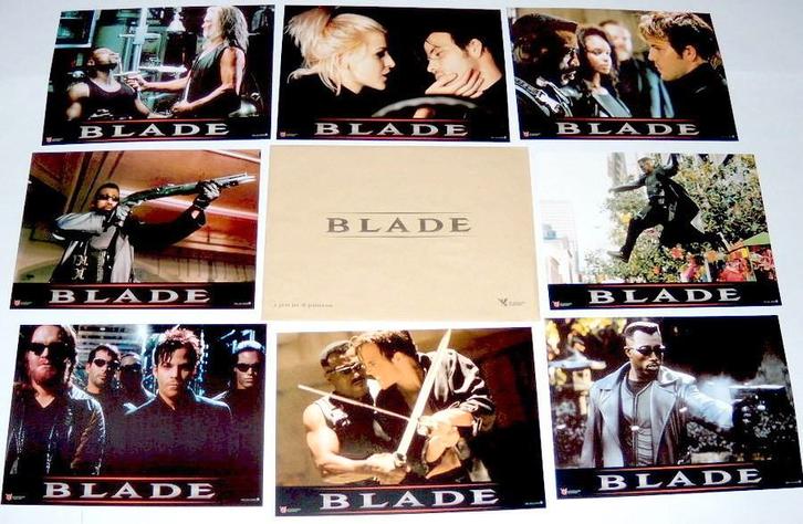 BLADE      filmfotoset., Verzamelen, Posters, Nieuw, Film en Tv, A4 of kleiner, Verzenden