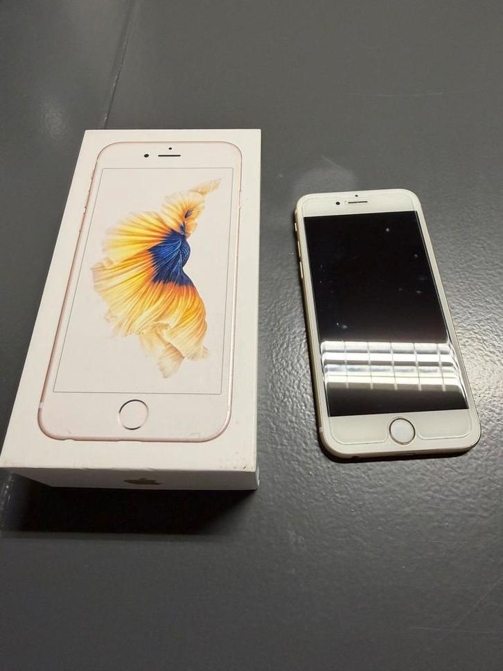 Iphone 6s gold 128GB, Telecommunicatie, Mobiele telefoons | Apple iPhone, Gebruikt, 128 GB, Zonder abonnement, Zonder simlock