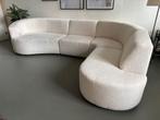 Hoekbank Sevn Denise Teddy Beige Himalaya, Ophalen, Hoekbank, 300 cm of meer, Zo goed als nieuw