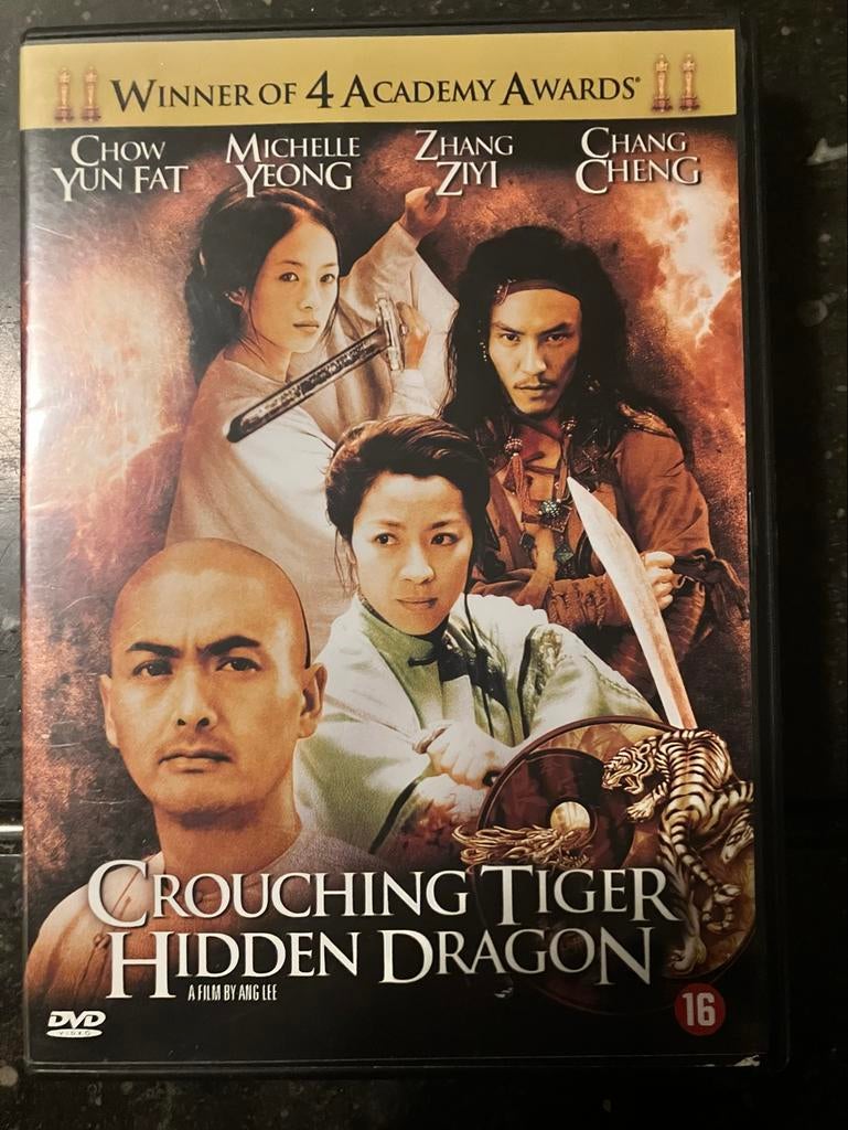 Crouching Tiger Hidden Dragon DVD, Vanaf 16 jaar, Ophalen of Verzenden, Gebruikt, Drama