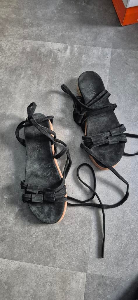 Shabbies sandalen maat 41, Kleding | Dames, Schoenen, Shabbies, Zwart, Zo goed als nieuw, Sandalen of Muiltjes