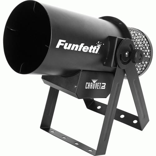 Chauvet DJ Funfetti Shot confettishooter, Geluidgestuurd, ., Overige typen, Nieuw