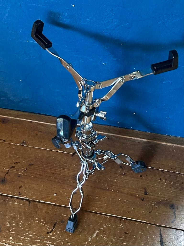 Gibraltar Snare Statief - Dubbelbenig, Stevig & Betrouwbaar, Gebruikt, Usa, Instrumentstandaard, Drums of Percussie