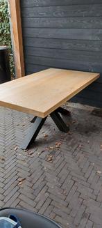 Mooie eettafel van Den Elzen (180x100x77 cm), Huis en Inrichting, Tafels | Eettafels, Gebruikt, 100 tot 150 cm, Modern, Industrieel