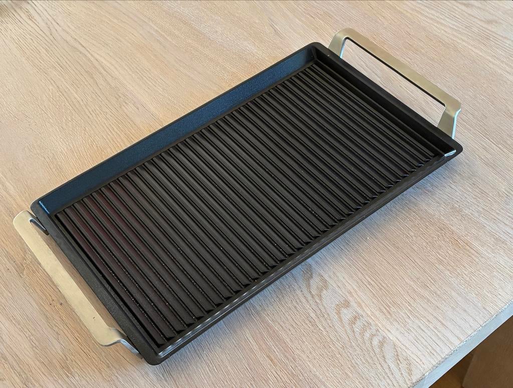 Grillplaat met handvatten -  Nieuw, Ophalen of Verzenden, Nieuw