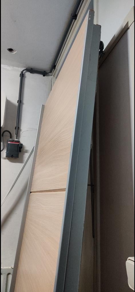 2 schuifdeuren kledingkast, Ophalen, Gebruikt, Knikarmscherm