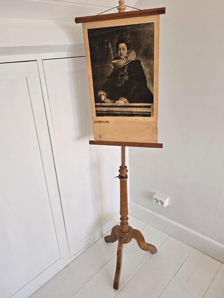 Oude schoolplaat Lambrechts leermiddelen Antwerpen, Antiek en Kunst, Antiek | Schoolplaten, Geschiedenis, Ophalen of Verzenden