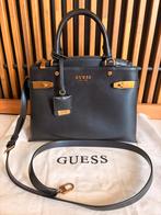 Guess Zadie Charm girlfriend handtas zwart goud, Ophalen of Verzenden, Zo goed als nieuw, Zwart, Handtas