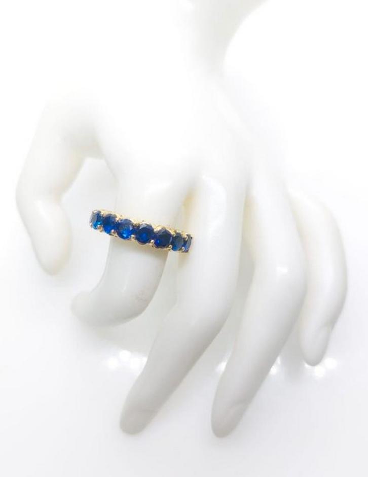 Victoriaanse Gouden Dames Ring 59 EU, Sieraden, Tassen en Uiterlijk, Ringen, Zo goed als nieuw, Dame, 19 tot 20, Goud, Goud, Met edelsteen