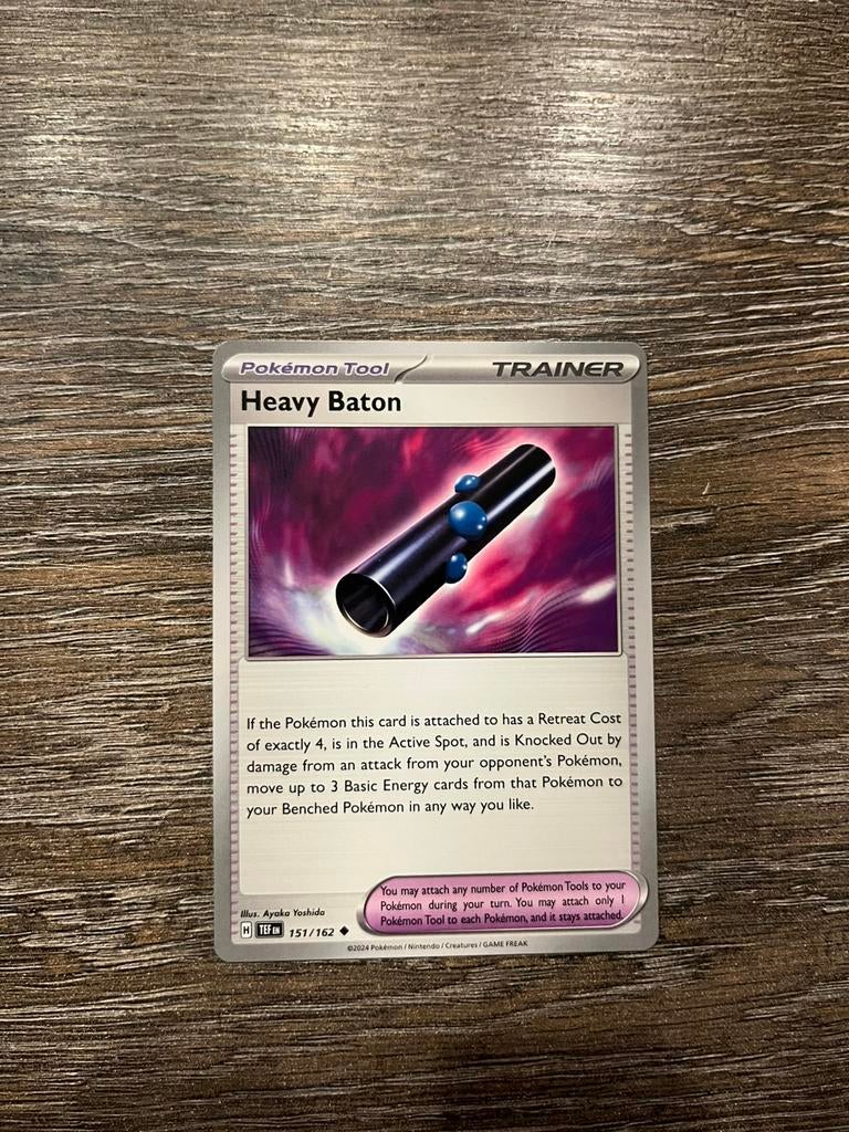 Heavy Baton TEF 151/162, Ophalen of Verzenden, Zo goed als nieuw