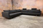 IZG Staat grote grijze stoffen Montis Axel design hoekbank, Montis, 300 cm of meer, Ophalen of Verzenden, Zo goed als nieuw