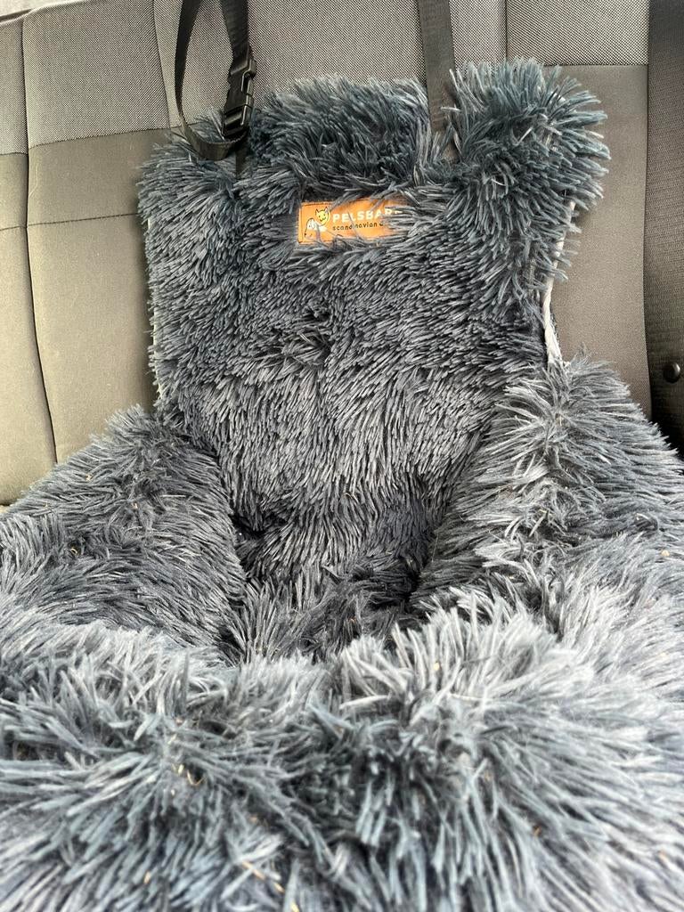 Auto hondenmandje, Dieren en Toebehoren, Ophalen, Gebruikt, Pluche