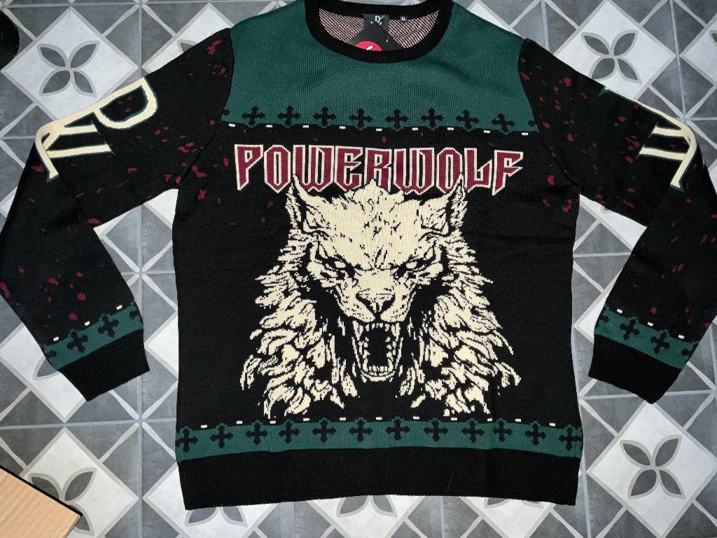 Holiday Sweater/jumper meerkleurig van Powerwolf Maat XXL, Nieuw, Ophalen of Verzenden, Kleding, REGINA