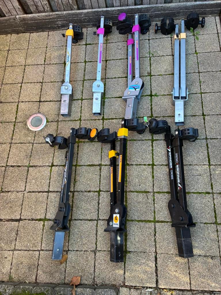 Alle Spinder Hawk bovenbouwsets beschikbaar., Auto diversen, Fietsendragers, Gebruikt, Trekhaakdrager, Verzenden