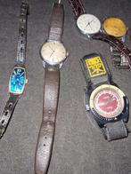 Horloge, Verzenden, Gebruikt, Leer, Overige merken