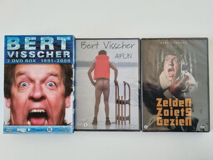 9x Bert Visscher - Geseald, Cd's en Dvd's, Dvd's | Cabaret en Sketches, Nieuw in verpakking, Stand-up of Theatershow, Alle leeftijden