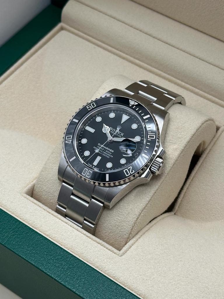 Rolex Submariner - Ongedragen - Compleet, Sieraden, Tassen en Uiterlijk, Horloges | Heren, Rolex, Polshorloge, Nieuw, Ophalen of Verzenden
