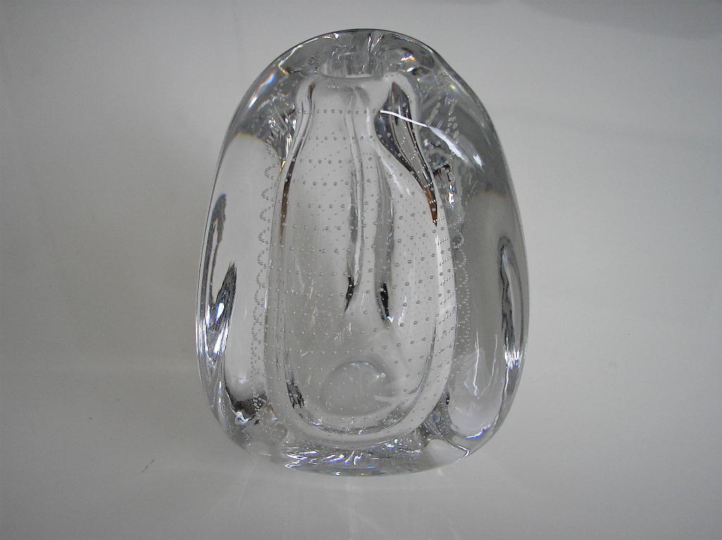 Spijkervaas Floris Meydam, Leerdam glas, jaren '50, Kristal, Ophalen of Verzenden