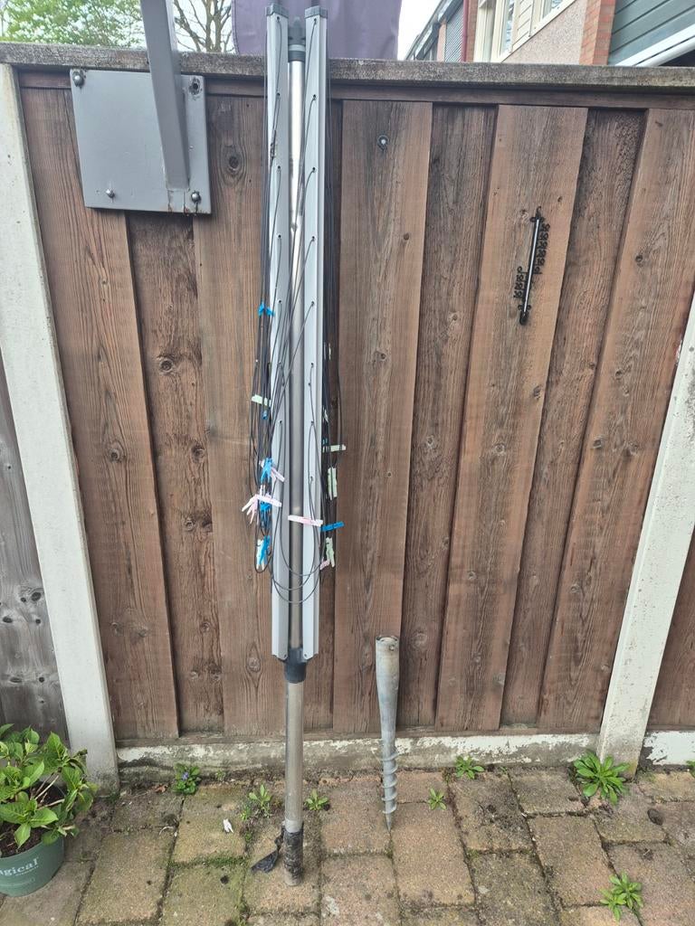 Brabantia droogmolen 40T, Tuin en Terras, Droogmolens en Wasrekken, Ophalen, Gebruikt, Droogmolen